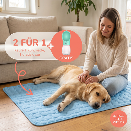 Fellido | Arktis Kühlmatte für Hunde (2 für 1) Set