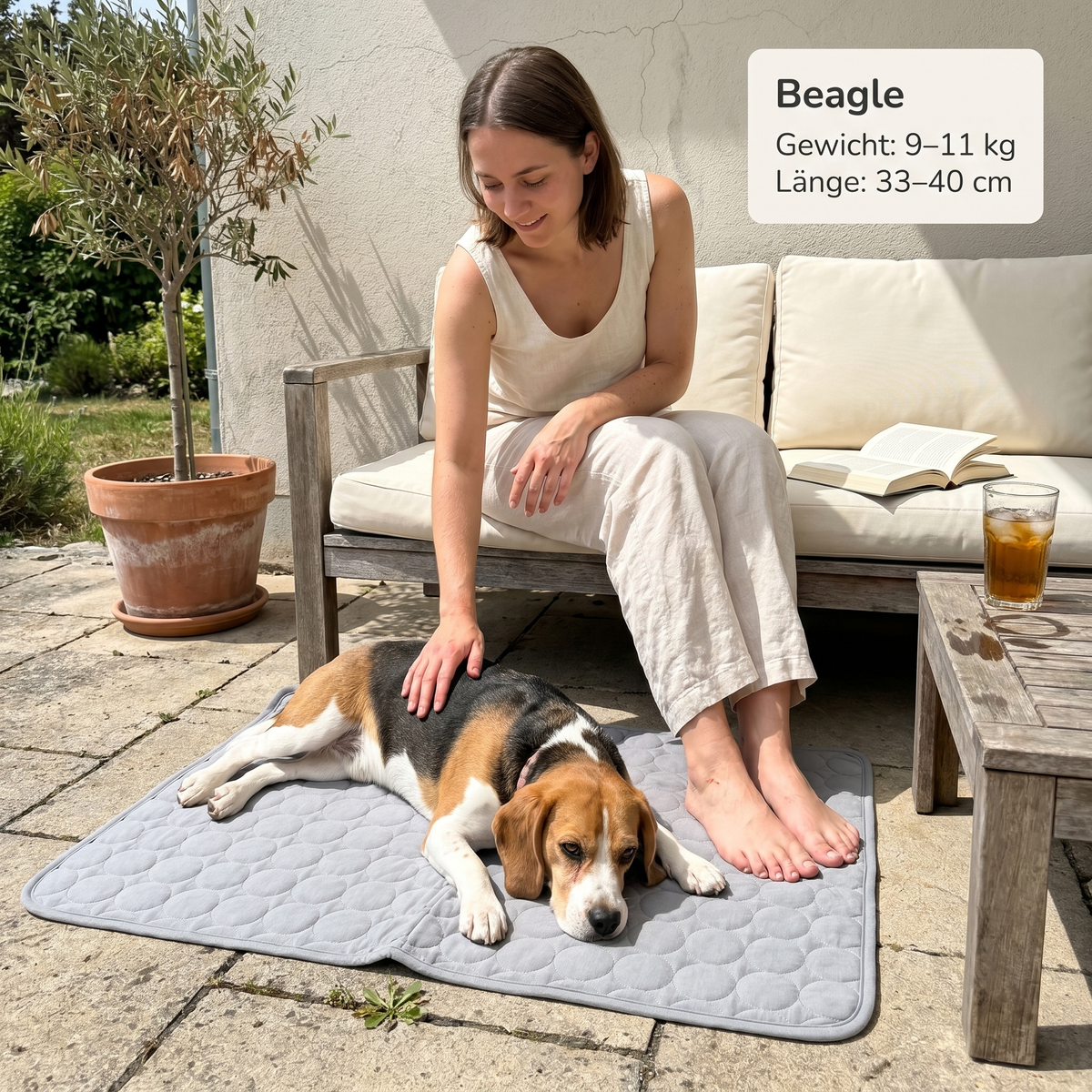 Fellido TriCool™ | Kühlmatte für Hunde